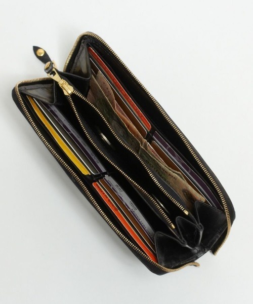 GLENROYAL（グレンロイヤル）の「【GLENROYAL/グレンロイヤル】ZIP AROUND LONG PURSE/ジップ付長財布（財布・メンズ・ブラウン/ダークブラウン/ブラック/ボルドー/ダークブルー/グレー/グリーン/ナチュラル・00）」の13枚目の写真