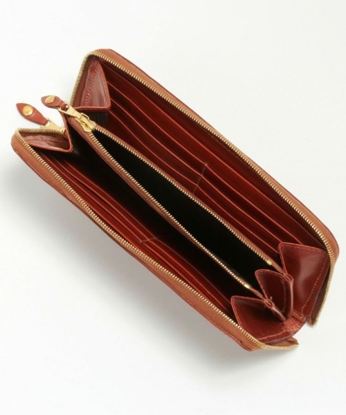 GLENROYAL（グレンロイヤル）の「【GLENROYAL/グレンロイヤル】ZIP AROUND LONG PURSE/ジップ付長財布（財布・メンズ・ブラウン/ダークブラウン/ブラック/ボルドー/ダークブルー/グレー/グリーン/ナチュラル・00）」の19枚目の写真
