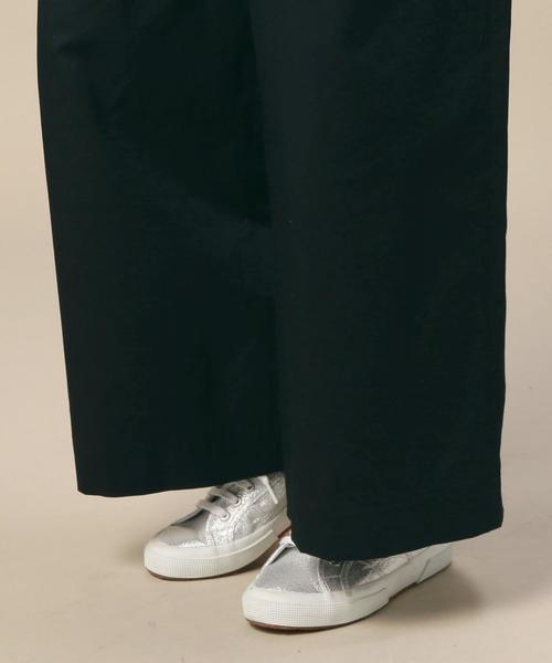 BEAUTY&YOUTH UNITED ARROWS(ビューティーアンドユースユナイテッドアローズ)の「BY コットンダンプタックワイドパンツ◆(その他パンツ・レディース・ダークブラウン/ネイビー/ベージュ・MEDIUM/SMALL)」の13枚目の写真