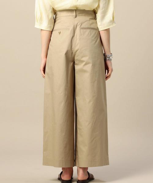 BEAUTY&YOUTH UNITED ARROWS(ビューティーアンドユースユナイテッドアローズ)の「BY コットンダンプタックワイドパンツ◆(その他パンツ・レディース・ダークブラウン/ネイビー/ベージュ・MEDIUM/SMALL)」の15枚目の写真