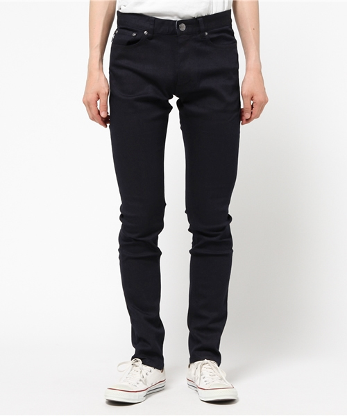 BLACK LABEL CRESTBRIDGE（ブラックレーベル・クレストブリッジ）の「EX-FITスキニーデニム（デニムパンツ・メンズ・ブラック/ネイビー/オフホワイト・82/73/76/70/79）」の6枚目の写真