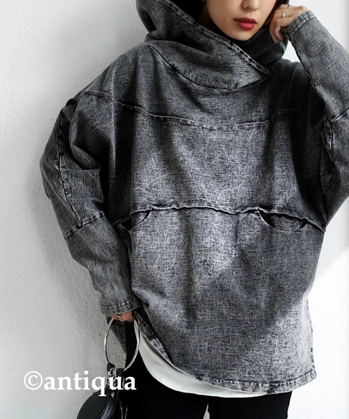 antiqua(アンティカ)の「ヴィンテージトップス(パーカー・レディース・グレー系その他・M)」の14枚目の写真