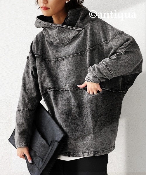 antiqua(アンティカ)の「ヴィンテージトップス(パーカー・レディース・グレー系その他・M)」の13枚目の写真
