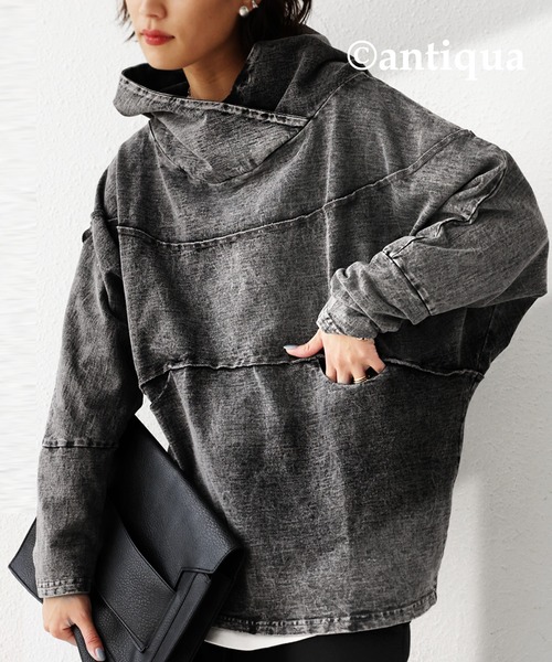 antiqua(アンティカ)の「ヴィンテージトップス(パーカー・レディース・グレー系その他・M)」の15枚目の写真