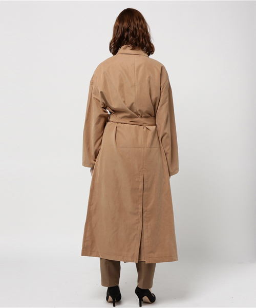 MOUSSY（マウジー）の「GOWN TRENCH JK F（その他アウター・レディース・インディゴブルー/ベージュ/ライトカーキ/ボルドー・1/2）」の7枚目の写真