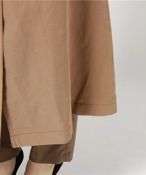 MOUSSY（マウジー）の「GOWN TRENCH JK F（その他アウター・レディース・インディゴブルー/ベージュ/ライトカーキ/ボルドー・1/2）」の12枚目の写真