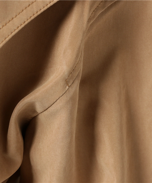 MOUSSY（マウジー）の「GOWN TRENCH JK F（その他アウター・レディース・インディゴブルー/ベージュ/ライトカーキ/ボルドー・1/2）」の14枚目の写真