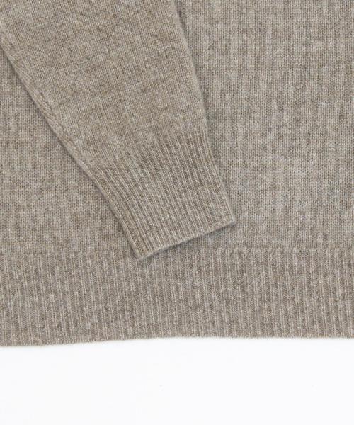 BEAUTY&YOUTH UNITED ARROWS（ビューティーアンドユースユナイテッドアローズ）の「BY∴ ウエストリボンウールニット -2WAY-◆（ニット/セーター・レディース・ダークグレー/モカ/ネイビー/コバルトブルー・FREE）」の15枚目の写真