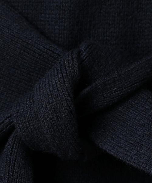 BEAUTY&YOUTH UNITED ARROWS（ビューティーアンドユースユナイテッドアローズ）の「BY∴ ウエストリボンウールニット -2WAY-◆（ニット/セーター・レディース・ダークグレー/モカ/ネイビー/コバルトブルー・FREE）」の17枚目の写真