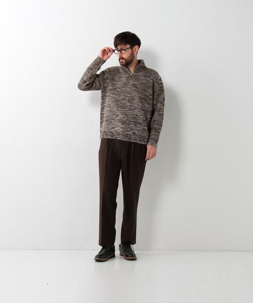 Steven Alan（スティーブンアラン）の「＜Steven Alan＞ 2W/ST TWL SUPER BAGGY TAPERED/ﾊﾟﾝﾂ（スラックス・メンズ・ダークブラウン/ネイビー・LARGE/MEDIUM/SMALL/X-LARGE）」の12枚目の写真