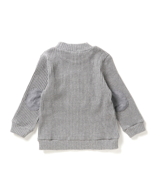 GLOBAL WORK（グローバルワーク）の「【キッズ】ワイドリブカットプルオーバー長袖/735764（Tシャツ/カットソー・キッズ・グレー/ネイビー/カーキ・LARGE/SMALL/MEDIUM/X-LARGE）」の4枚目の写真