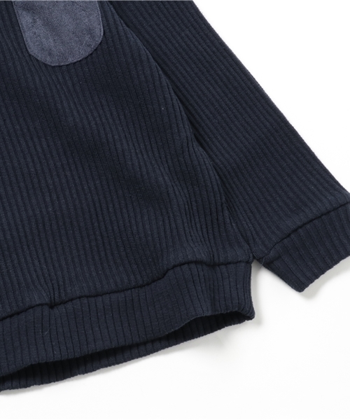 GLOBAL WORK（グローバルワーク）の「【キッズ】ワイドリブカットプルオーバー長袖/735764（Tシャツ/カットソー・キッズ・グレー/ネイビー/カーキ・LARGE/SMALL/MEDIUM/X-LARGE）」の6枚目の写真