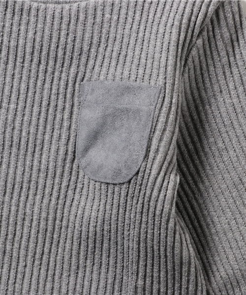 GLOBAL WORK（グローバルワーク）の「【キッズ】ワイドリブカットプルオーバー長袖/735764（Tシャツ/カットソー・キッズ・グレー/ネイビー/カーキ・LARGE/SMALL/MEDIUM/X-LARGE）」の8枚目の写真