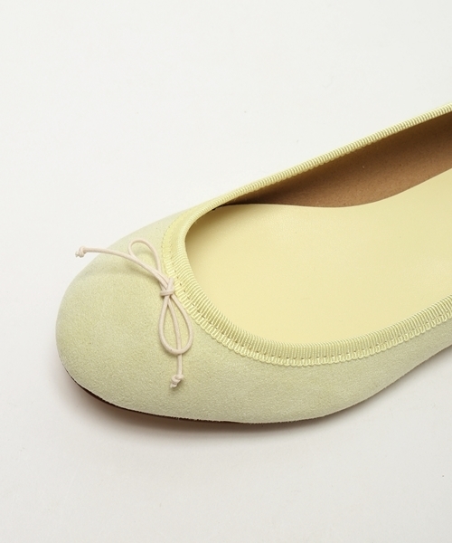 LE TALON（ルタロン）の「スエードバレエ◆（バレエシューズ・レディース・ネイビー/ライトパープル/ライトイエロー・35/35.5/36/36.5/37/37.5/38/38.5/34.5）」の8枚目の写真