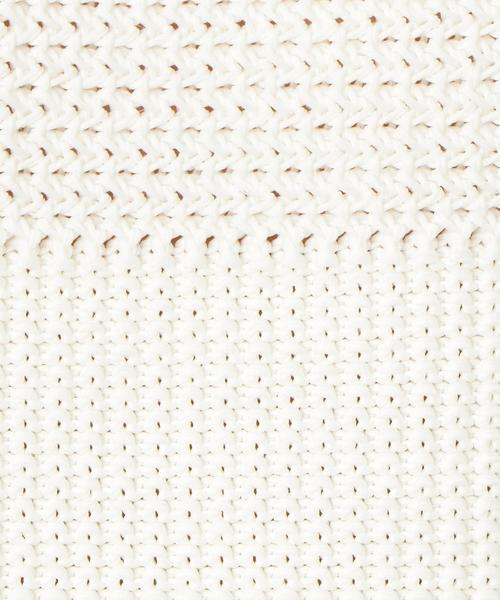 green label relaxing（グリーンレーベルリラクシング）の「KC PE PANEL/PTN C/N 5G ニット◆（ニット/セーター・メンズ・ロイヤルブルー/ホワイト/ブラック・LARGE/SMALL/MEDIUM）」の12枚目の写真