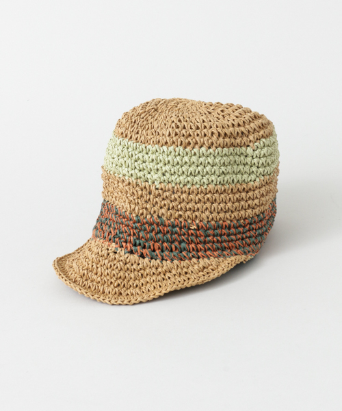 URBAN RESEARCH DOORS(アーバンリサーチドアーズ)の「DOORS 手編みキャップ(キャップ・キッズ・ベージュ/ベージュ系その他・54/52)」の1枚目の写真