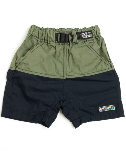 BREEZE（ブリーズ）の「バイカラークライミングパンツ 4分丈（その他パンツ・キッズ・レモンイエロー/ネイビー/レッド/カーキ・80/90/95/100/110/120/130/140）」の3枚目の写真