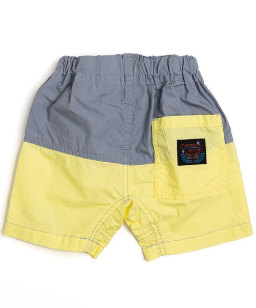 BREEZE（ブリーズ）の「バイカラークライミングパンツ 4分丈（その他パンツ・キッズ・レモンイエロー/ネイビー/レッド/カーキ・80/90/95/100/110/120/130/140）」の10枚目の写真