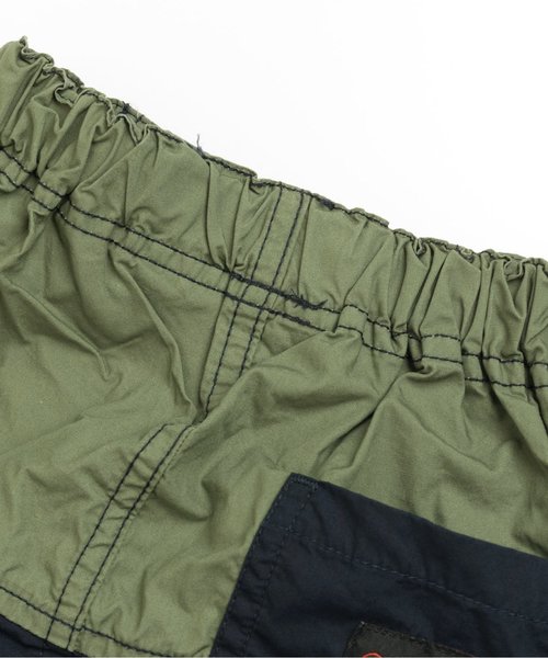 BREEZE（ブリーズ）の「バイカラークライミングパンツ 4分丈（その他パンツ・キッズ・レモンイエロー/ネイビー/レッド/カーキ・80/90/95/100/110/120/130/140）」の14枚目の写真