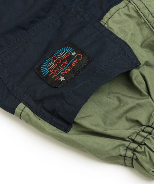 BREEZE（ブリーズ）の「バイカラークライミングパンツ 4分丈（その他パンツ・キッズ・レモンイエロー/ネイビー/レッド/カーキ・80/90/95/100/110/120/130/140）」の17枚目の写真