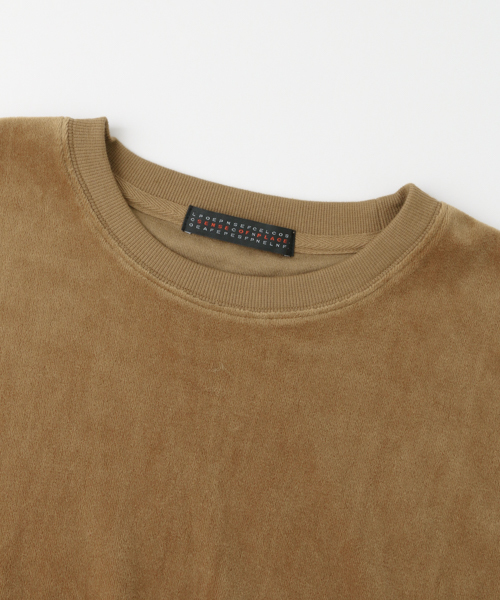 SENSE OF PLACE by URBAN RESEARCH(センスオブプレイスバイアーバンリサーチ)の「ベロアTシャツ(5分袖)(Tシャツ/カットソー・メンズ・ブラック/キャメル/ピンク・MEDIUM/LARGE)」の10枚目の写真