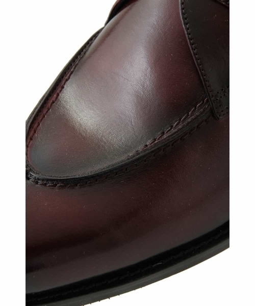 MICHEL KLEIN HOMME (ミッシェルクランオム)の「レザーシューズ LAVISH(ドレスシューズ・メンズ・ワインレッド/ブラック・26.5/25.5/27.5)」の9枚目の写真