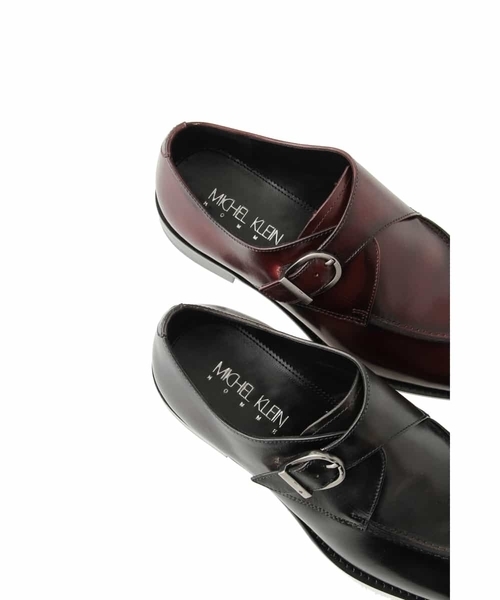 MICHEL KLEIN HOMME (ミッシェルクランオム)の「レザーシューズ LAVISH(ドレスシューズ・メンズ・ワインレッド/ブラック・26.5/25.5/27.5)」の6枚目の写真