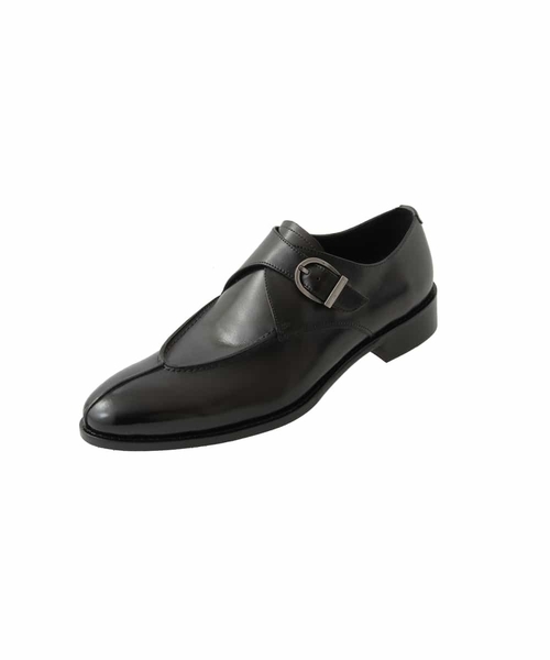 MICHEL KLEIN HOMME (ミッシェルクランオム)の「レザーシューズ LAVISH(ドレスシューズ・メンズ・ワインレッド/ブラック・26.5/25.5/27.5)」の5枚目の写真