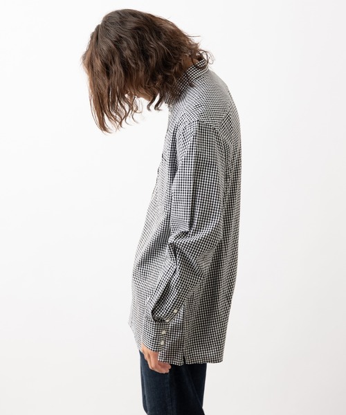 merc london(メルクロンドン)の「ギンガムチェックシャツ(シャツ/ブラウス・メンズ・ブラック/レッド/グリーン/バーガンディー/ロイヤルブルー・SMALL/MEDIUM/LARGE/X-SMALL)」の7枚目の写真