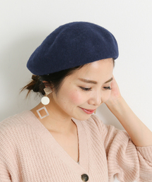 URBAN RESEARCH Sonny Label | Sonny Label リブ付きウールベレー帽(ハンチング/ベレー帽)