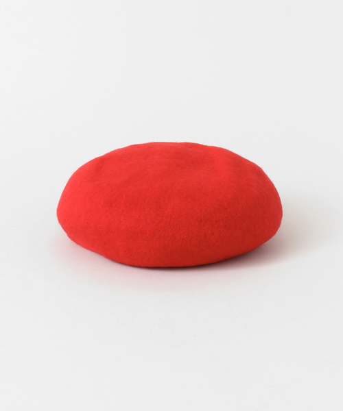 URBAN RESEARCH Sonny Label（アーバンリサーチサニーレーベル）の「リブ付きウールベレー帽（ハンチング/ベレー帽・レディース・ネイビー/グレー/ブラック/レッド・ONE）」の10枚目の写真