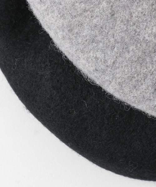 URBAN RESEARCH Sonny Label（アーバンリサーチサニーレーベル）の「リブ付きウールベレー帽（ハンチング/ベレー帽・レディース・ネイビー/グレー/ブラック/レッド・ONE）」の14枚目の写真