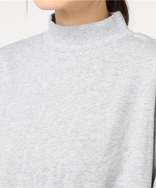 SLY（スライ）の「TUCK SLEEVE SW TOPS（Tシャツ/カットソー・レディース・トップグレー/ブラック/ワインレッド・1/2）」の7枚目の写真