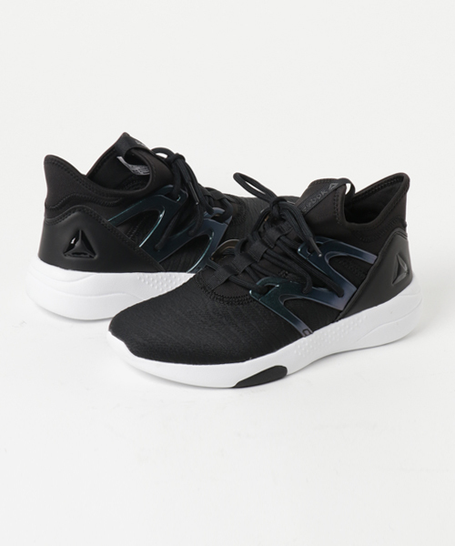 Reebok(リーボック)の「【2017秋冬新作】ハヤス LTD(スニーカー・レディース・ブラック系その他/ホワイト/ブラック・24.0cm/23.5cm/25.5cm/25.0cm/22.0cm/26.0cm/24.5cm/22.5cm/23.0cm)」の2枚目の写真