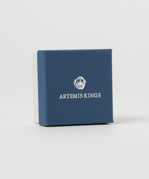 ARTEMIS KINGS（アルテミスキングス）の「ARTEMIS KINGS/ﾌﾛｰﾗﾙｽﾀｯﾄﾞBK（ピアス（片耳用）・メンズ・ブラック・FREE）」の4枚目の写真