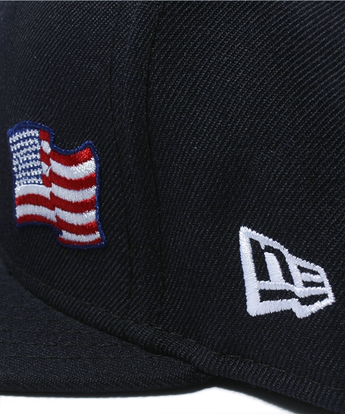 BEAMS（ビームス）の「NEW ERA / ニューヨーク・ヤンキース US FLAG（キャップ・メンズ・ネイビー・7 3/8/7 1/2）」の5枚目の写真