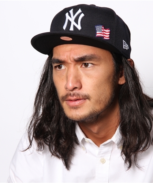 BEAMS（ビームス）の「NEW ERA / ニューヨーク・ヤンキース US FLAG（キャップ・メンズ・ネイビー・7 3/8/7 1/2）」の10枚目の写真