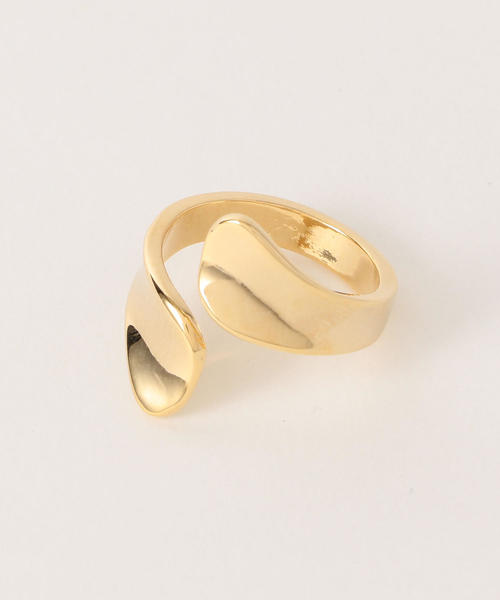 green label relaxing（グリーンレーベルリラクシング）の「FM メタルフラットC/リング（リング・レディース・シルバー/ゴールド・FREE）」の3枚目の写真