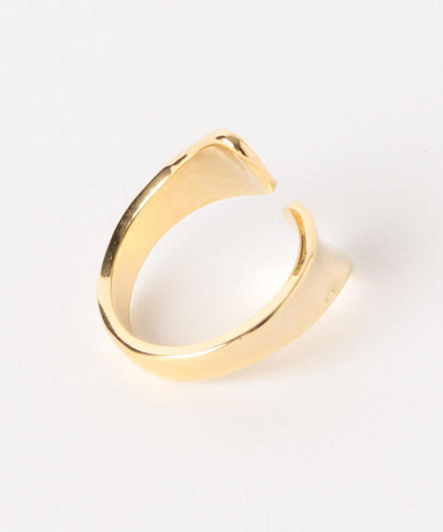 green label relaxing（グリーンレーベルリラクシング）の「FM メタルフラットC/リング（リング・レディース・シルバー/ゴールド・FREE）」の5枚目の写真