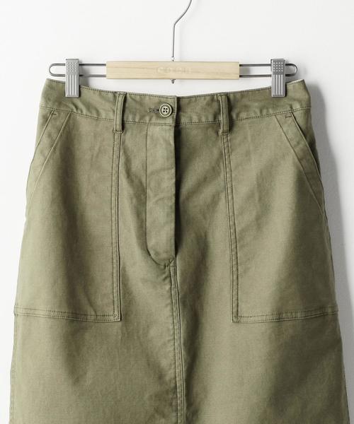 coen（コーエン）の「ベイカーストレッチロングタイトスカート（スカート・レディース・パープル/カーキ・MEDIUM/SMALL/LARGE）」の6枚目の写真