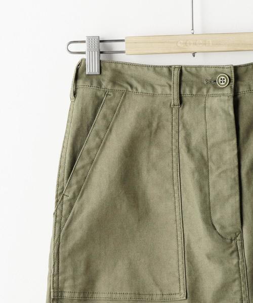 coen（コーエン）の「ベイカーストレッチロングタイトスカート（スカート・レディース・パープル/カーキ・MEDIUM/SMALL/LARGE）」の5枚目の写真