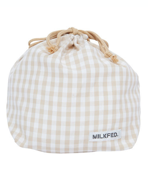 MILKFED.（ミルクフェド）の「MF Laugoa Kiki（かごバッグ・レディース・ブラック/レッド・ONE SIZE）」の10枚目の写真