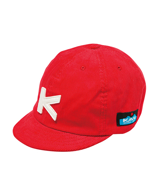 KAVU（カブー）の「KAVU カブー KID'S コードベースボールキャップ（キャップ・キッズ・ダークグリーン/ネイビー/レッド/マスタード/チャコールグレー/ブラック/ダークブラウン・FREE）」の7枚目の写真