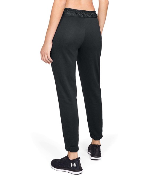 UNDER ARMOUR（アンダーアーマー）の「UAスワケットパンツ(トレーニング/ロングパンツ/WOMEN)（その他パンツ・レディース・ブラック・LG/MD/SM）」の4枚目の写真