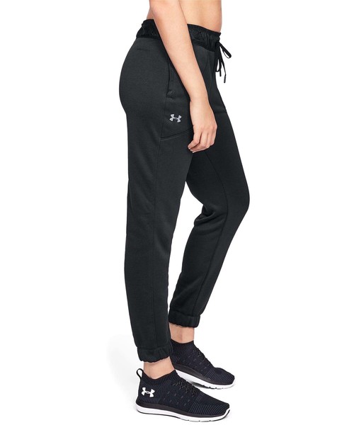 UNDER ARMOUR（アンダーアーマー）の「UAスワケットパンツ(トレーニング/ロングパンツ/WOMEN)（その他パンツ・レディース・ブラック・LG/MD/SM）」の5枚目の写真