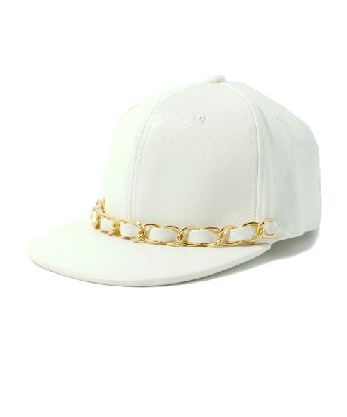 WEGO（ウィゴー）の「WEGO/チェーンキャップ（キャップ・レディース・ホワイト/ブラック・FREE）」の13枚目の写真