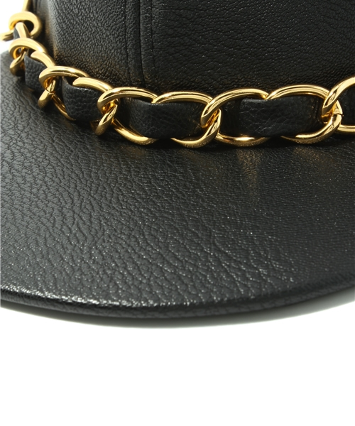 WEGO（ウィゴー）の「WEGO/チェーンキャップ（キャップ・レディース・ホワイト/ブラック・FREE）」の5枚目の写真