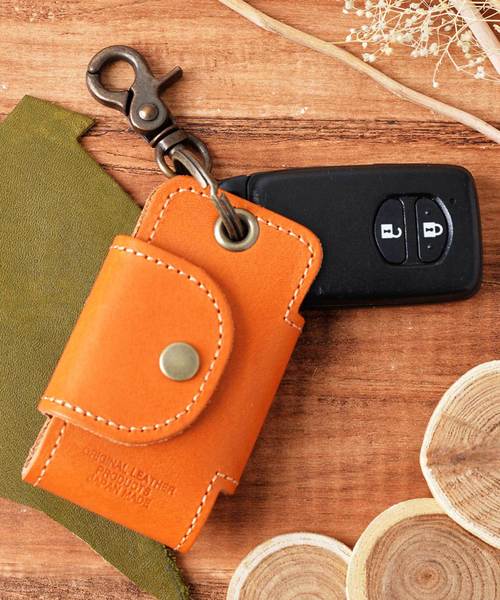 Add+�i�A�b�h�j�́u��Add+ TOCHIGI LEATHER���X�}�[�g�L�[�P�[�X �Ȗ؃��U�[ �{�v��MADE IN JAPAN���i�L�[�P�[�X/�L�[�A�N�Z�T���[�j�v�b�L������