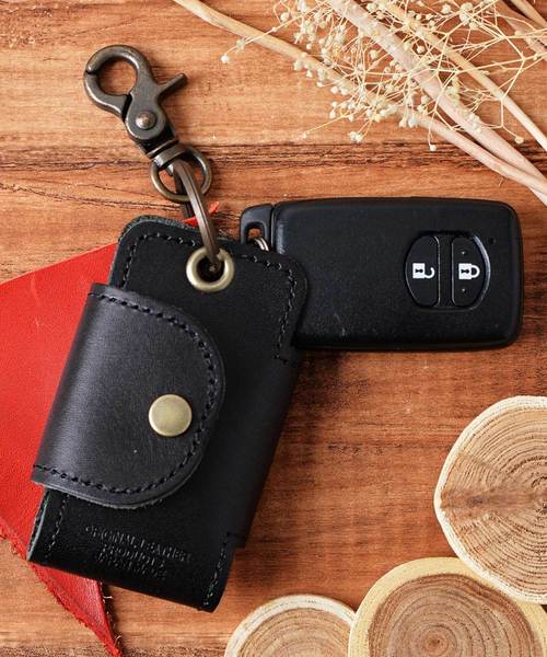 Add+�i�A�b�h�j�́u��Add+ TOCHIGI LEATHER���X�}�[�g�L�[�P�[�X �Ȗ؃��U�[ �{�v��MADE IN JAPAN���i�L�[�P�[�X/�L�[�A�N�Z�T���[�j�v�b�u���b�N