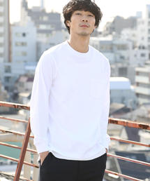 coen | USAコットンクルーネックロンＴ(Tシャツ/カットソー)